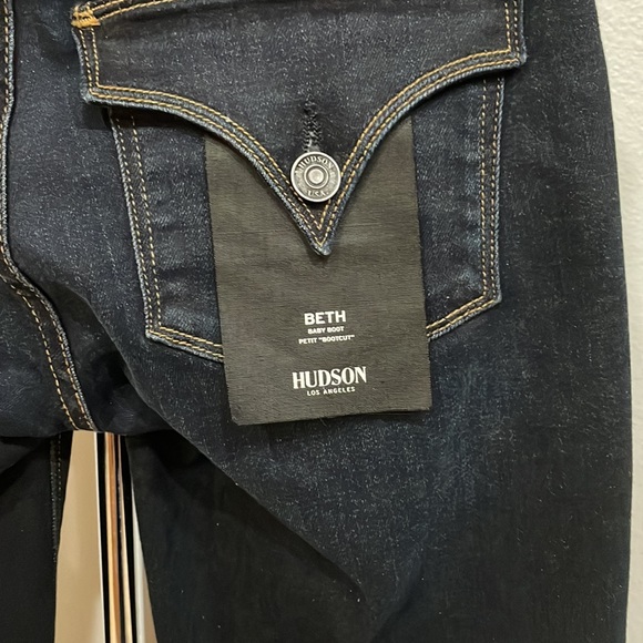 Hudson Los Angles BETH Long Baby Bootcut Jeans Size 26 - Picture 4 of 5